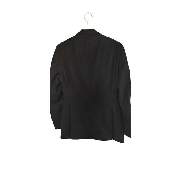 The Society Shop Men's Custom Made Wool Navy 1 of 1 Blazer 38 Short - Picture 4 of 9